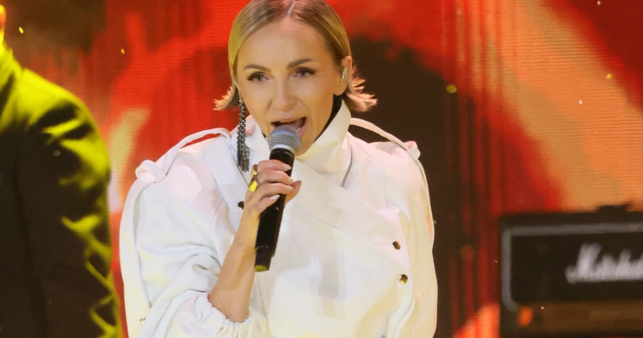 Wyszkoni powiedziała to ze sceny. Tak zakończyła sylwestra z Polsatem