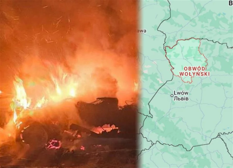 Potężny atak Rosji w sylwestrową noc. Uderzyli w obwód sąsiadujący z Polską