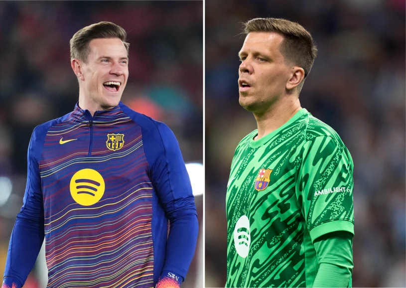 Ter Stegen dopiął swego, Szczęsny bez wyboru. Tak zdecydował Flick