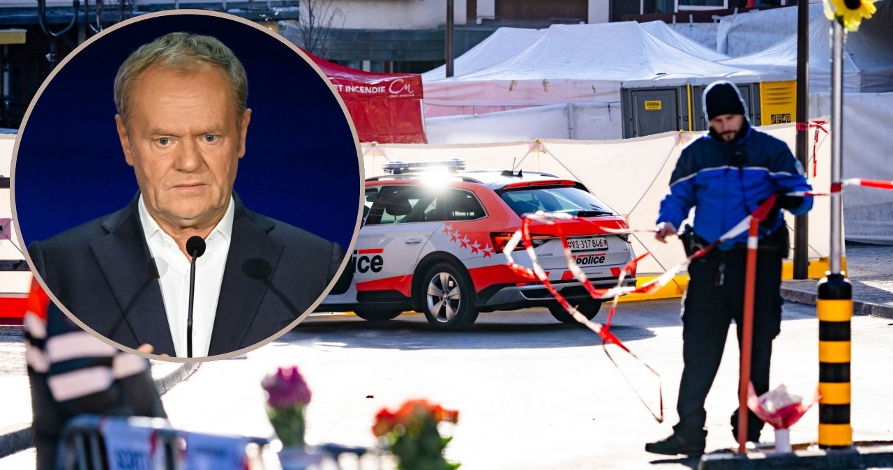 Tragedia w szwajcarskim kurorcie. Donald Tusk reaguje: Jesteśmy gotowi