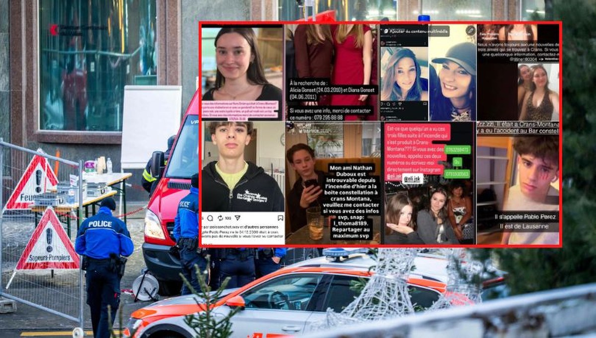 "Nie wiem, czy mój syn jeszcze żyje". Koszmar bliskich i rozpaczliwe apele po pożarze w Szwajcarii