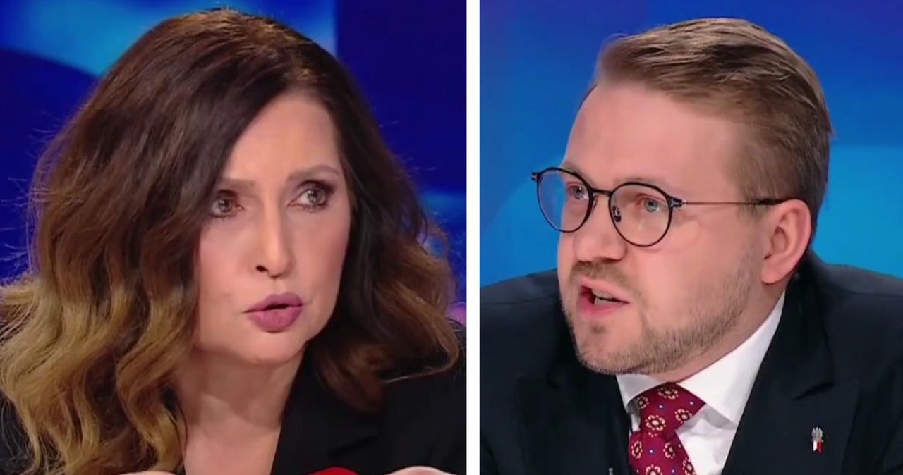 Awantura w programie Polsat News. Dziennikarka do posła: Jest pan chamski