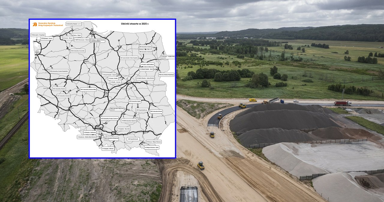400 km nowych tras i liczne przetargi. Co jeszcze przyniósł 2025 rok?