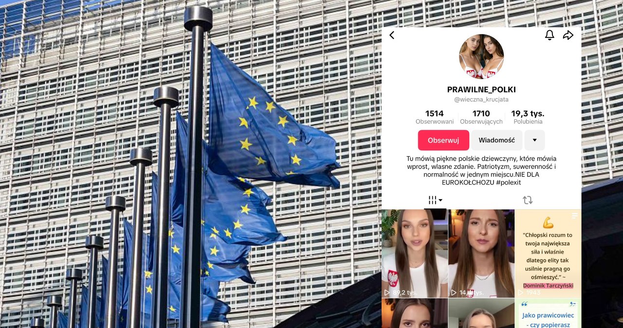 Wygenerowane "Polki" wzywały do wyjścia z UE. Reakcja Komisji Europejskiej