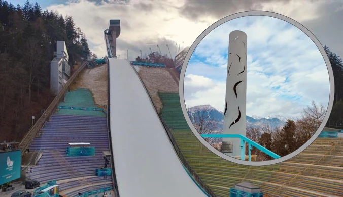 Ten pomnik przypomina o wielkiej tragedii na skoczni. Zginęło kilka osób