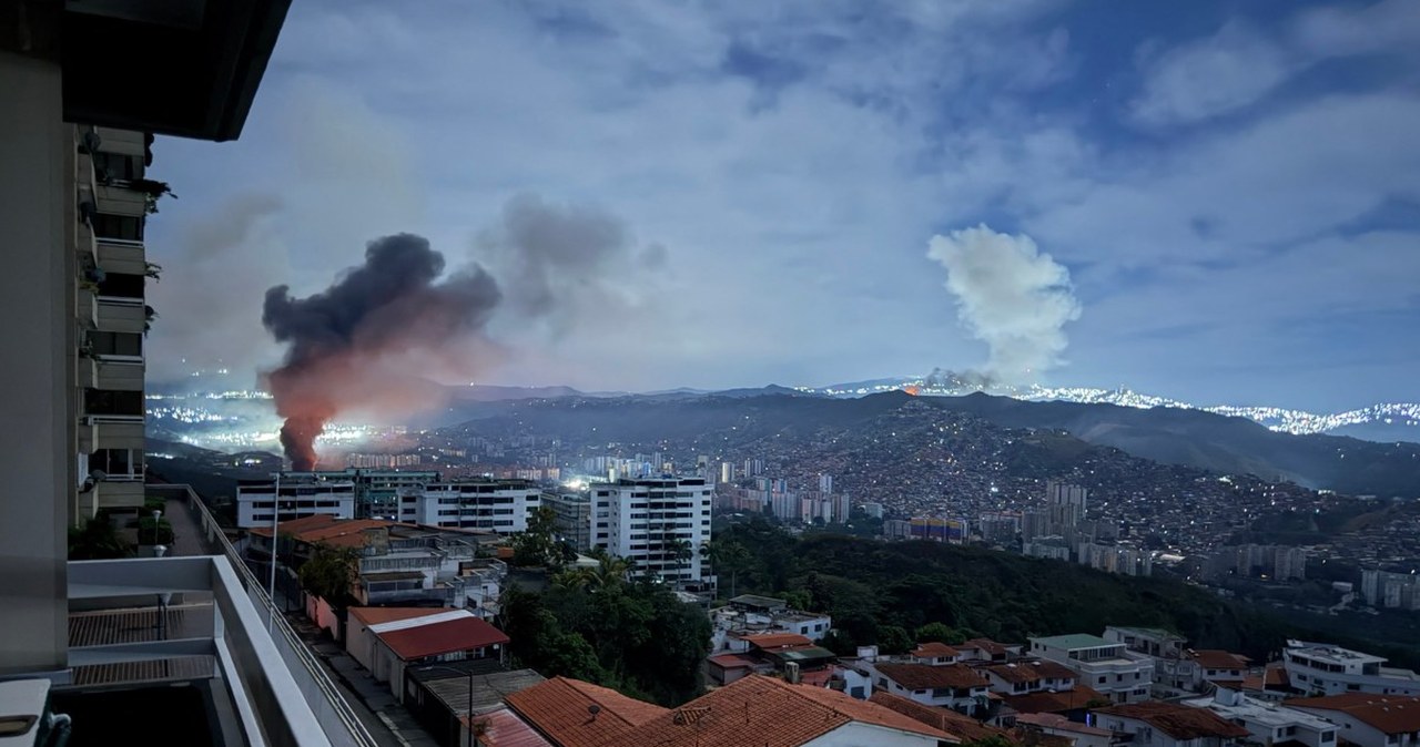 Atak USA na Wenezuelę. Media: Są ofiary wśród żołnierzy i cywilów Atak USA na Wenezuelę. Media: Są ofiary wśród żołnierzy i cywilów