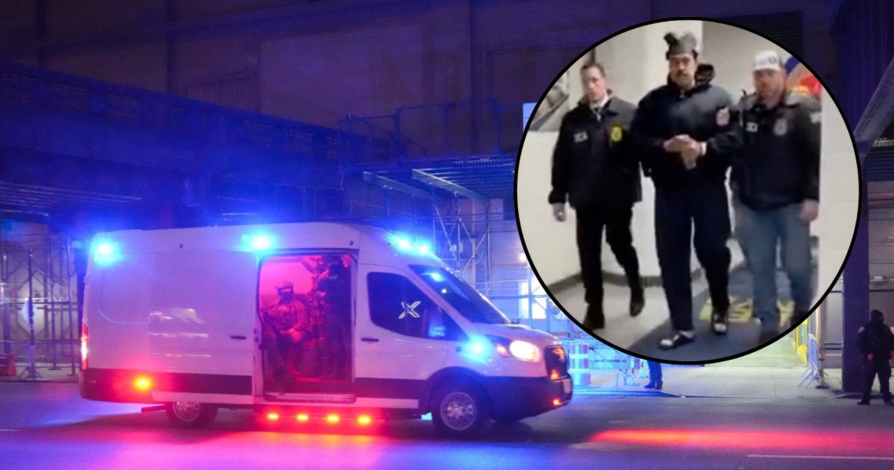 wiadomości,aktualności,Interia Wiadomo, co działo się z Maduro po przylocie do USA. W sieci pojawiło się nagranie