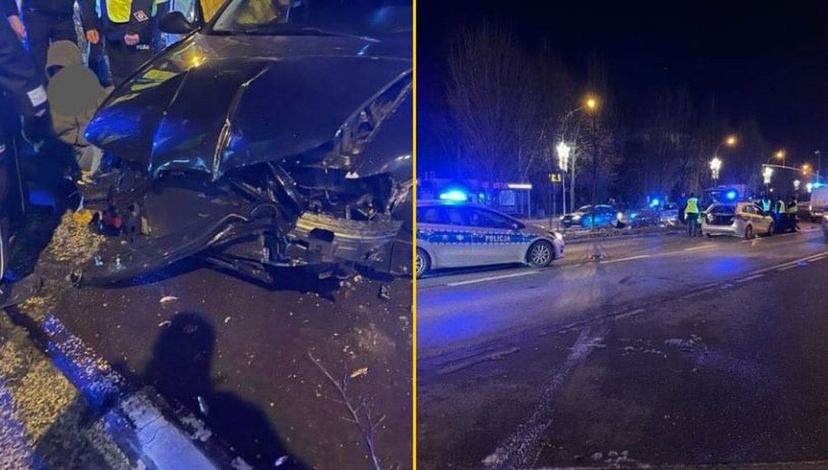 Szaleńczy pościg na Podkarpaciu. Kierowca taranował radiowozy i uciekał przez 30 kilometrów