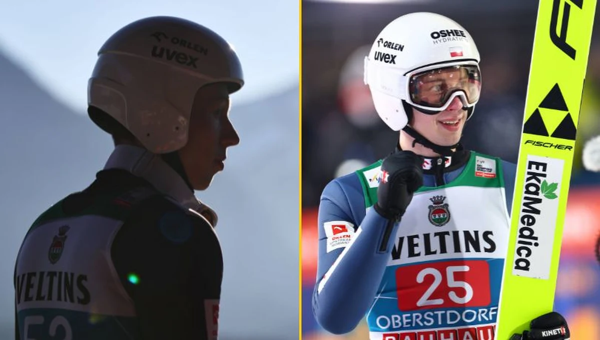 ​Na razie to dla niego sezon jak z bajki. Kacper Tomasiak, który tej zimy debiutuje w Pucharze Świata w 14 konkursach uzbierał już 284 punkty do klasyfikacji generalnej. Na podium jeszcze nie stał, ale został liderem biało-czerwonej drużyny - jego koledzy są pod wrażeniem talentu i spokoju, jakim emanuje na skoczni mimo małego przecież doświadczenia. W Bischofshofen Tomasiak powalczy o czołową dziesiątkę Turnieju Czterech Skoczni.