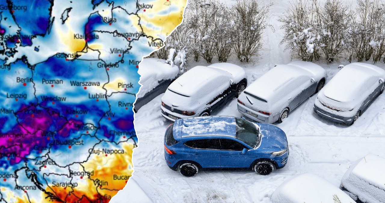 Masy śniegu spadły na Polskę. Będzie choćby kilkanaście stopni mrozu