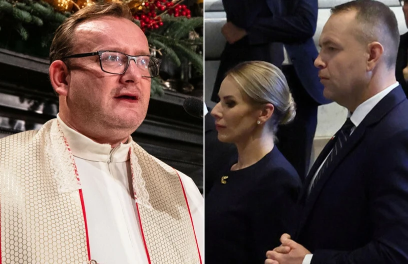 Ksiądz potwierdza ws. Nawrockiego i żony. Oto co dzieje się w Belwederze