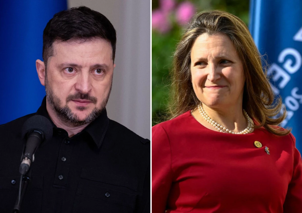 Prezydent Ukrainy Wołodymyr Zełenski ogłosił, że jego doradcą ds. rozwoju gospodarczego została była wicepremier i minister finansów Kanady Chrystia Freeland. Decyzja ma wzmocnić wysiłki Kijowa w przyciąganiu zagranicznych inwestycji dzięki jej międzynarodowemu doświadczeniu. Na stanowisku szefa Służby Bezpieczeństwa Ukrainy zostanie również zastąpiony gen. Wasyl Maluk, który toczył spór z prezydentem Ukrainy. "Spotkałem się z Wasylem Malukiem. Podziękowałem mu za służbę bojową i zaproponowałem, aby skupił się właśnie na tym obszarze" - napisał.