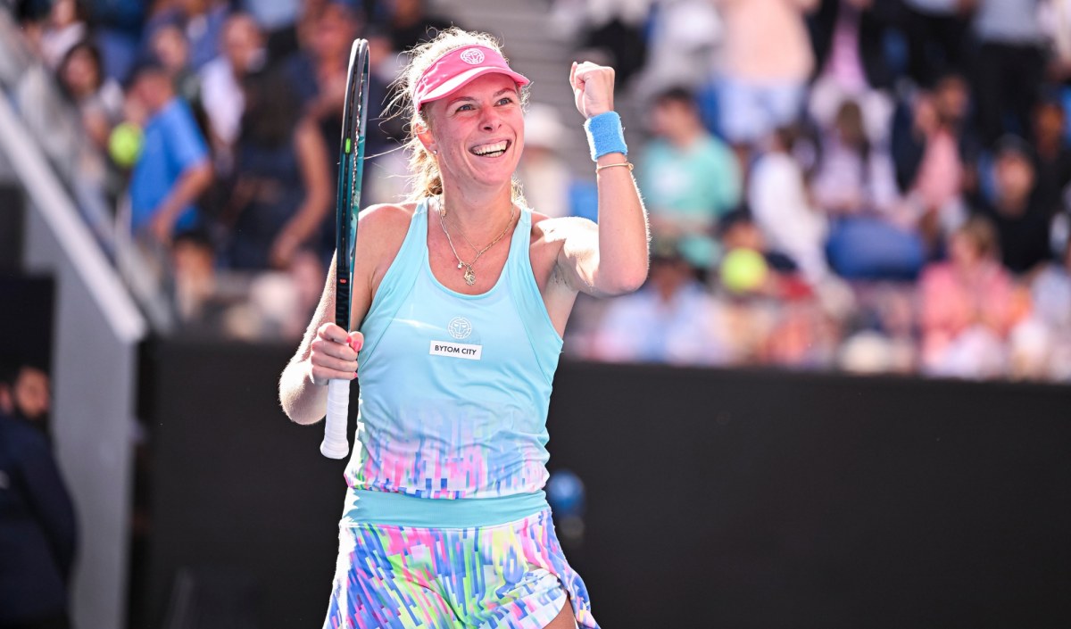 ​Magdalena Fręch sprawiła sensację w Brisbane. Pokonała mistrzynię Wimbledonu