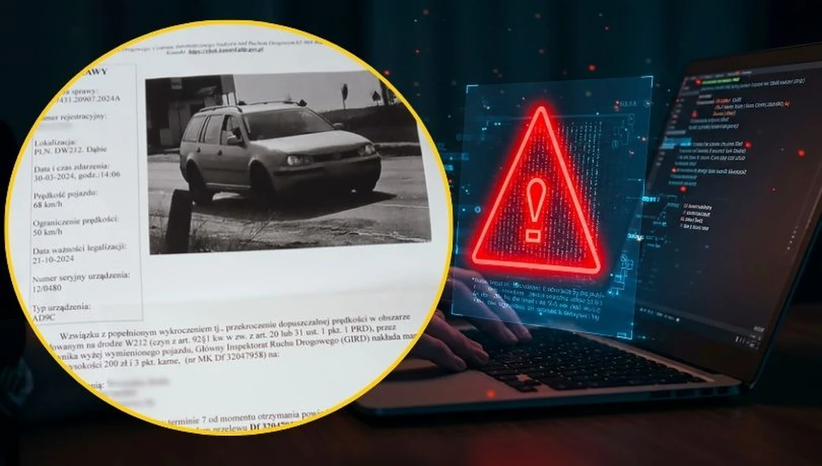 Nie tylko SMS-y i wiadomości e-mail, ale także tradycyjne listy wykorzystują oszuści do wyłudzania pieniędzy od kierowców. Centrum Automatycznego Nadzoru nad Ruchem Drogowym Głównego Inspektoratu Transportu Drogowego ostrzega przed fałszywymi informacjami o nałożeniu mandatów i tłumaczy, jak rozpoznać, czy faktycznie zostaliśmy ukarani.