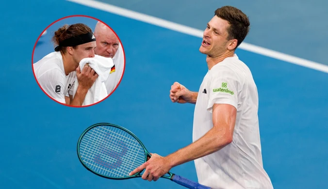 Sceny w meczu Hurkacza. Niemiec się wściekł. Zaczął bluzgać po rosyjsku