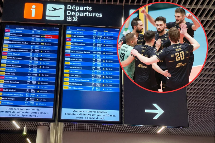 Polski zespół utknął przed meczem LM. Koszmar nie ma końca, są nowe wieści