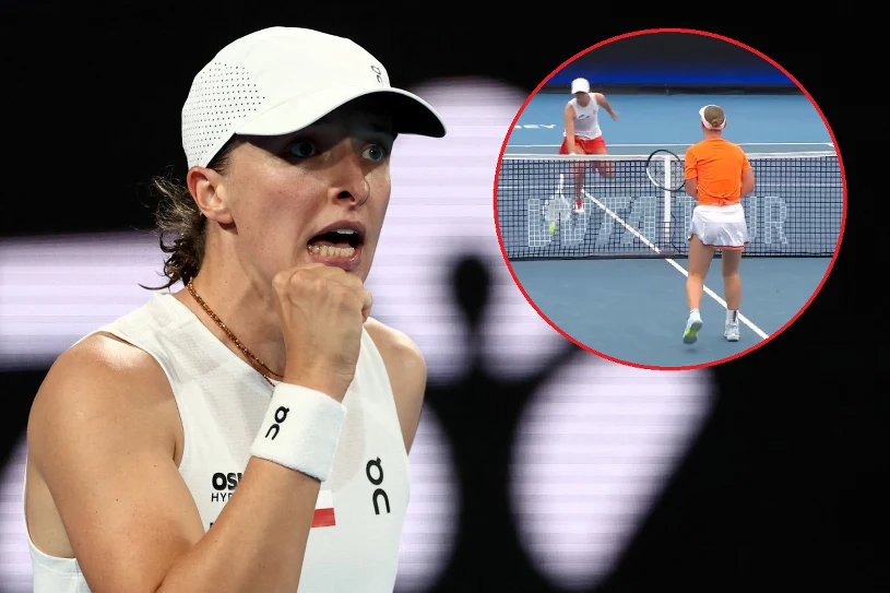 Świątek kompletnie puściły hamulce. "Zakazane uderzenie" na United Cup