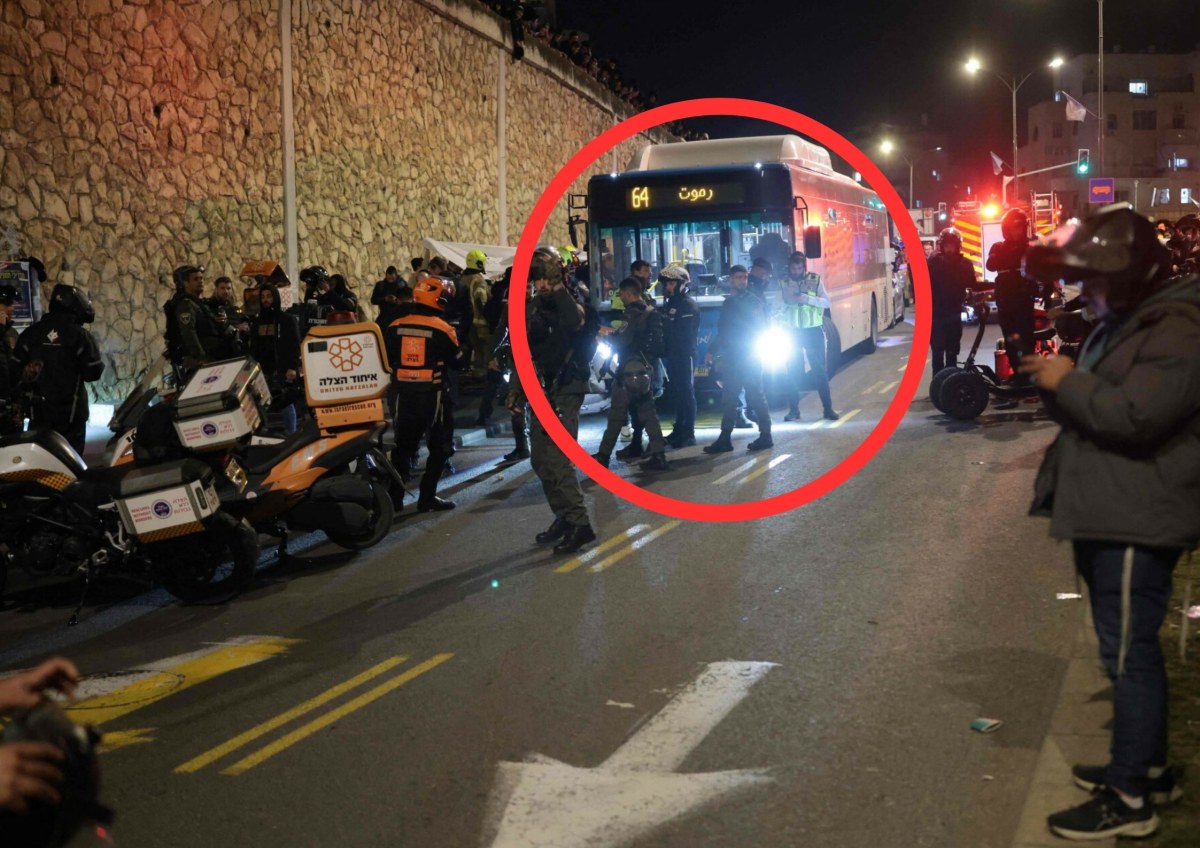 18-latek zmiażdżony przez autobus w Jerozolimie