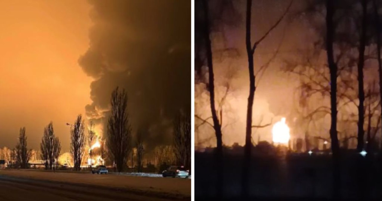 Celne uderzenie Ukrainy na terenie Rosji. "Zapaliły się zbiorniki"