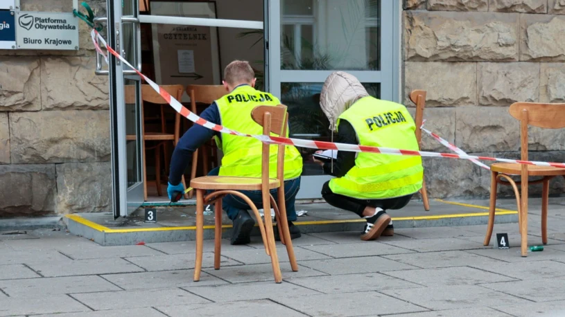 Próbował podpalić biuro PO. Jest ruch prokuratury wobec Krzysztofa B.