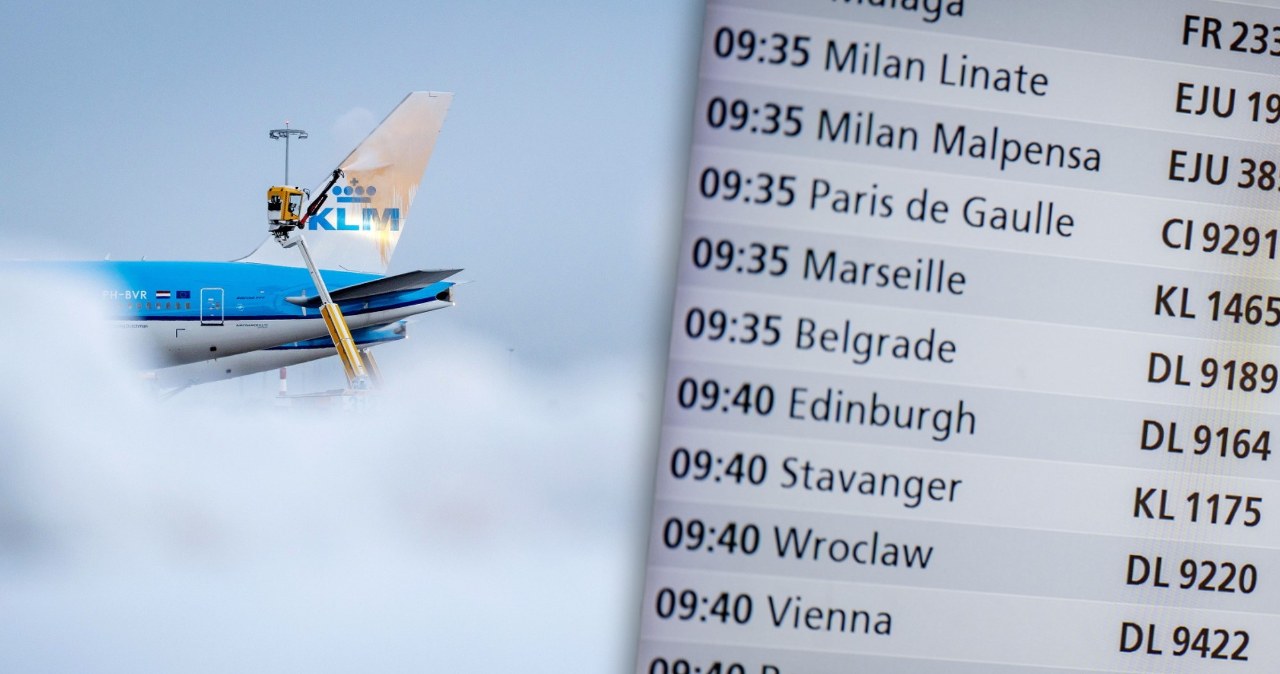 wiadomości,aktualności,Interia Zimowy paraliż w Europie. Nie kursują pociągi i autobusy, ludzie koczują na lotniskach