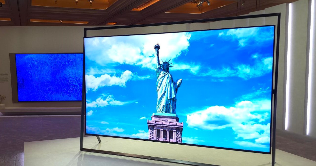 Kino w domu. Samsung zaprezentował ogromny telewizor