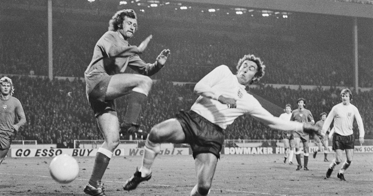 Nie żyje słynny reprezentant Anglii. Polacy zapamiętali go z meczu na Wembley