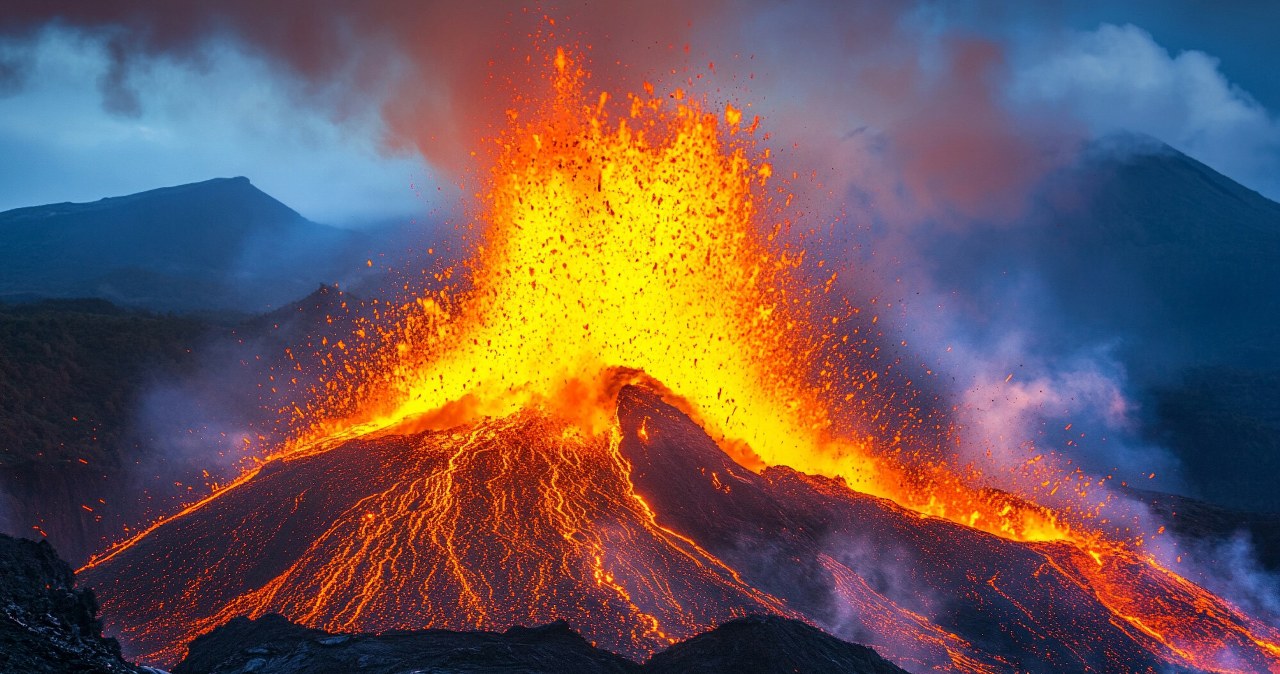Seria erupcji znanego wulkanu. Przewodnicy oburzeni, wszczęli strajk