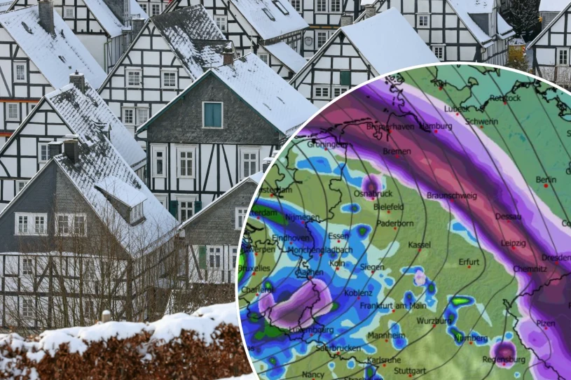 Siarczyste mrozy za polską granicą. Prawdziwe załamanie nastąpi w piątek