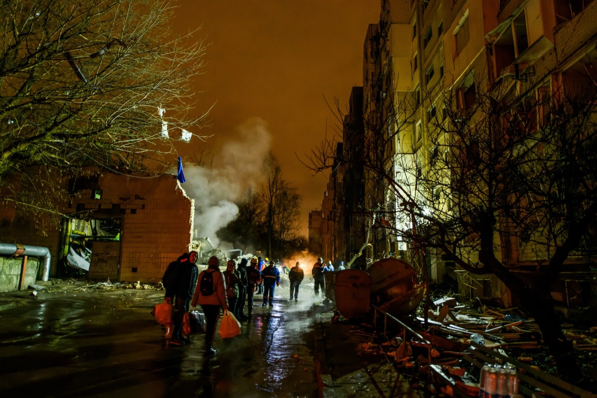 Nocny atak Rosji. Seria eksplozji we Lwowie, wybuchy w Kijowie