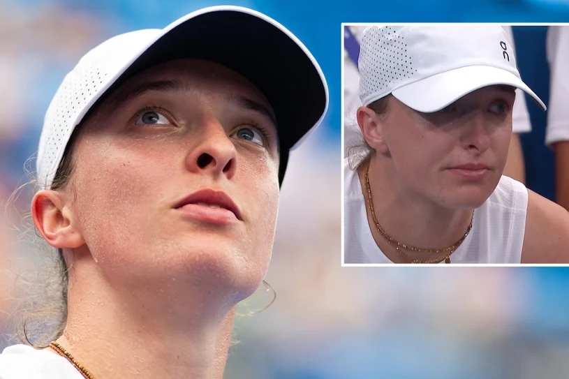 Łzy, niepokój, a później koncert w meczu Igi Świątek. Tylko 57 minut Polki