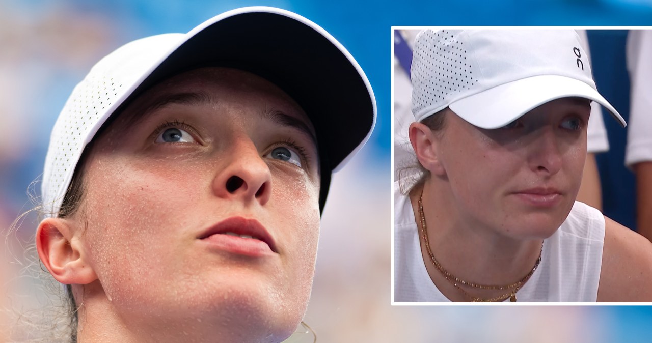 Łzy, niepokój, a później koncert w meczu Igi Świątek. Tylko 57 minut Polki