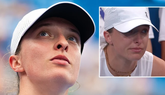 Łzy, niepokój, a później koncert w meczu Igi Świątek. Tylko 57 minut Polki