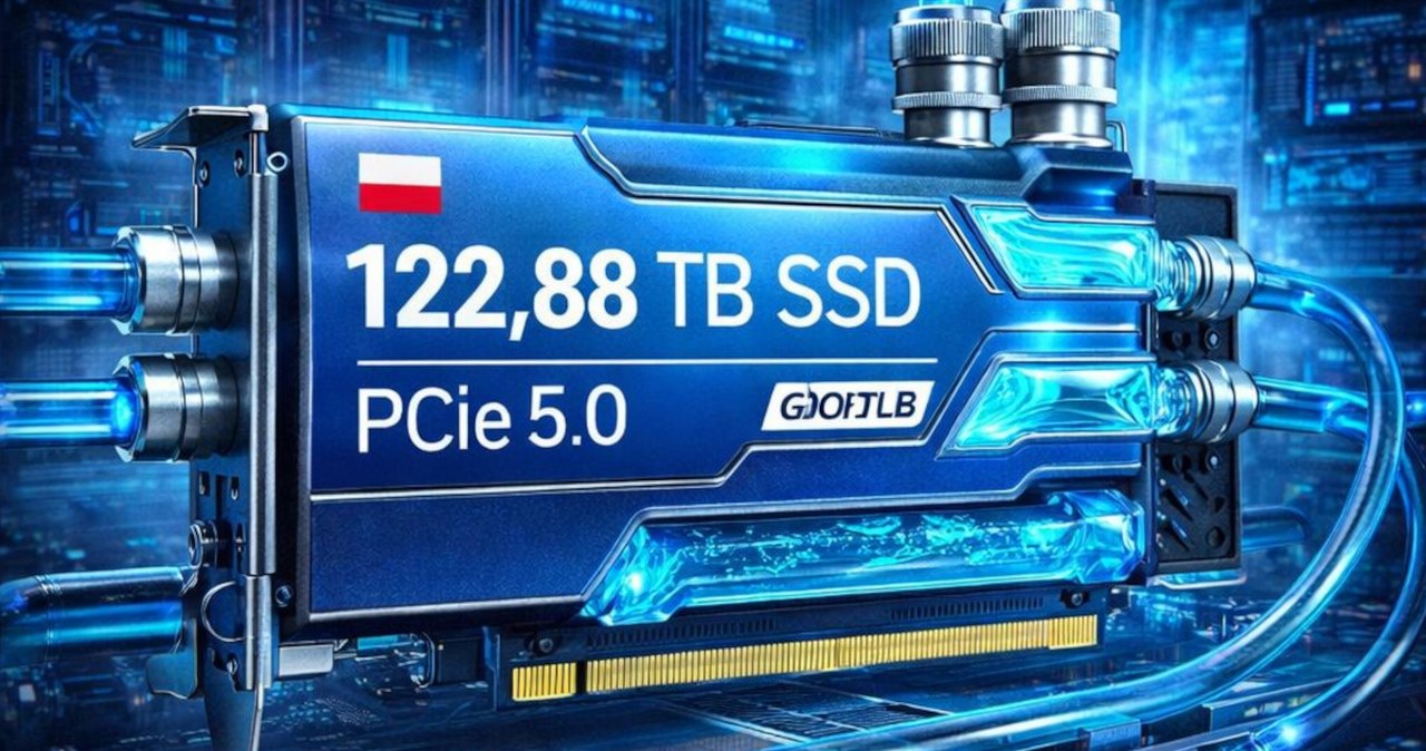 Polacy stworzyli potężny dysk SSD. 122 TB i kosmiczna prędkość