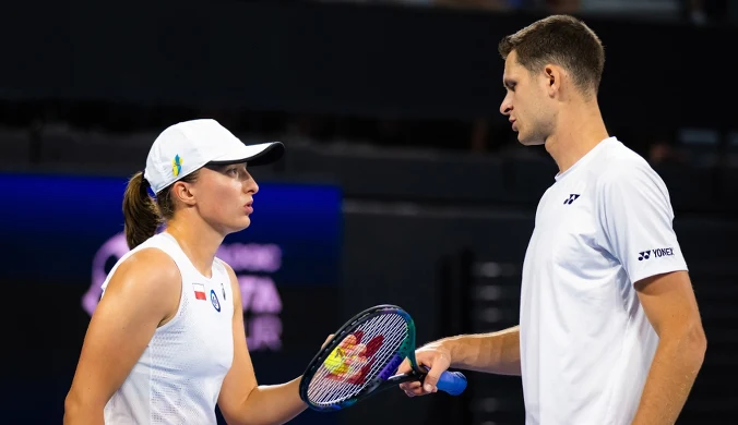 Iga Świątek bezbłędna, a tu taka wpadka Hurkacza. Wszystko się nagrało