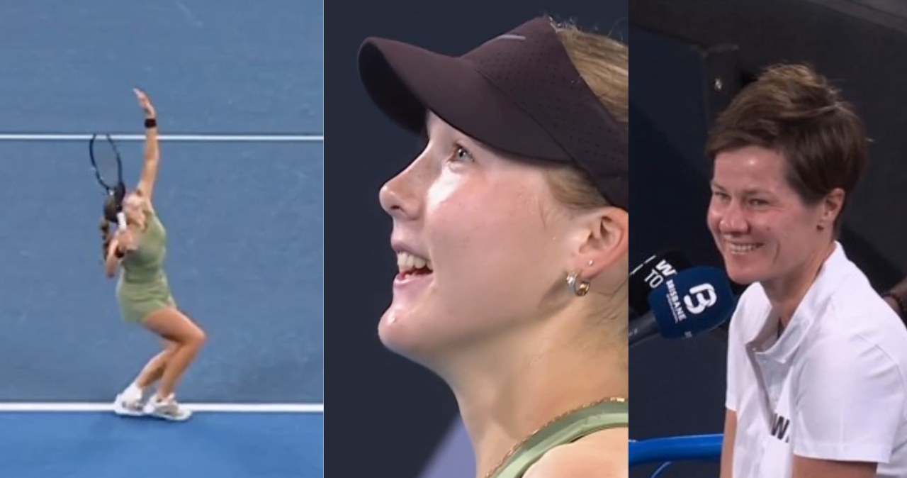 Niebywałe sceny w Brisbane. Rosjanka oszołomiona. Kibice wyli ze śmiechu