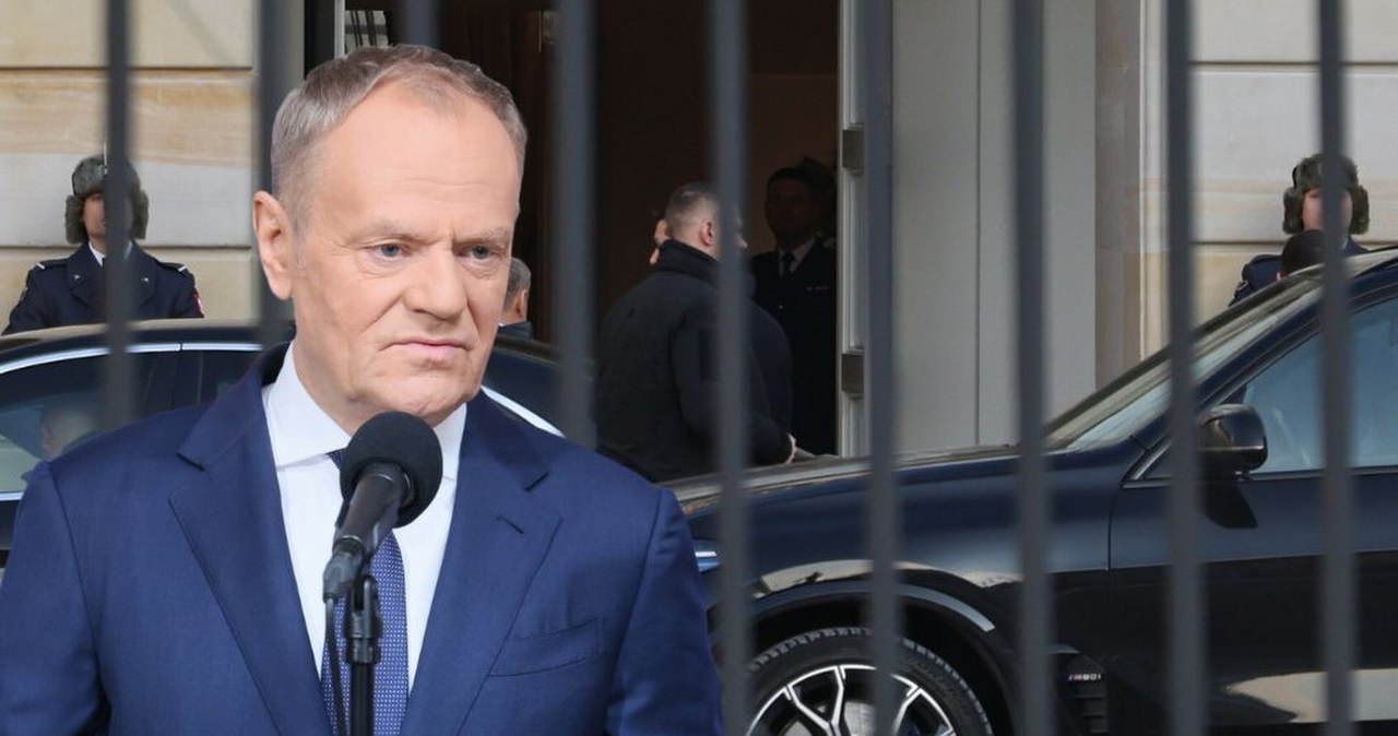 wiadomości,aktualności,Interia Donald Tusk przyjechał do Pałacu Prezydenckiego. Spotkanie z prezydentem Karolem Nawrockim