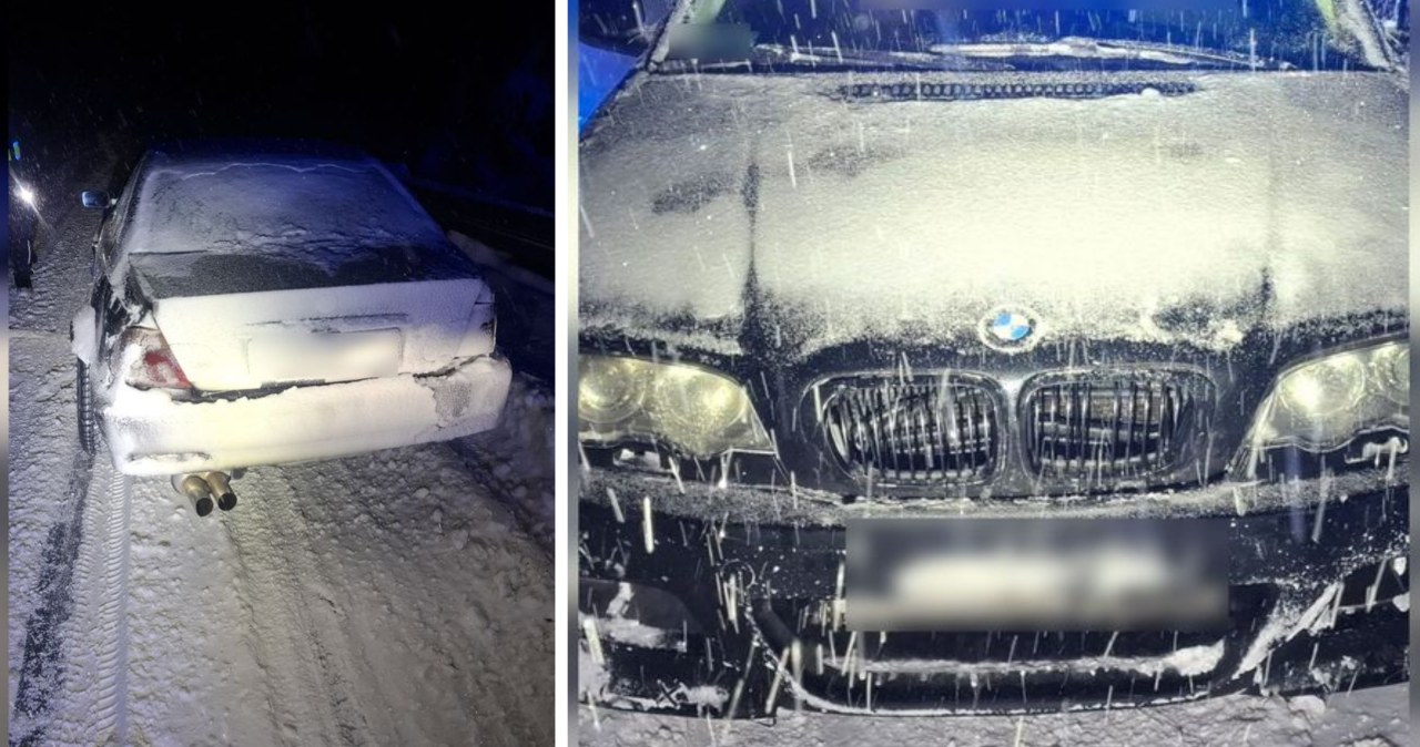 Driftowali na trasie pod Tatrami. Wrócili do domu na lawecie i bez dowodów