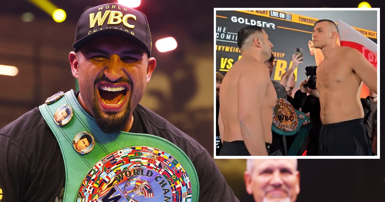 Napięcie przed walką Polaka o MŚ w wadze ciężkiej. Niemiec "traci" 8 kg