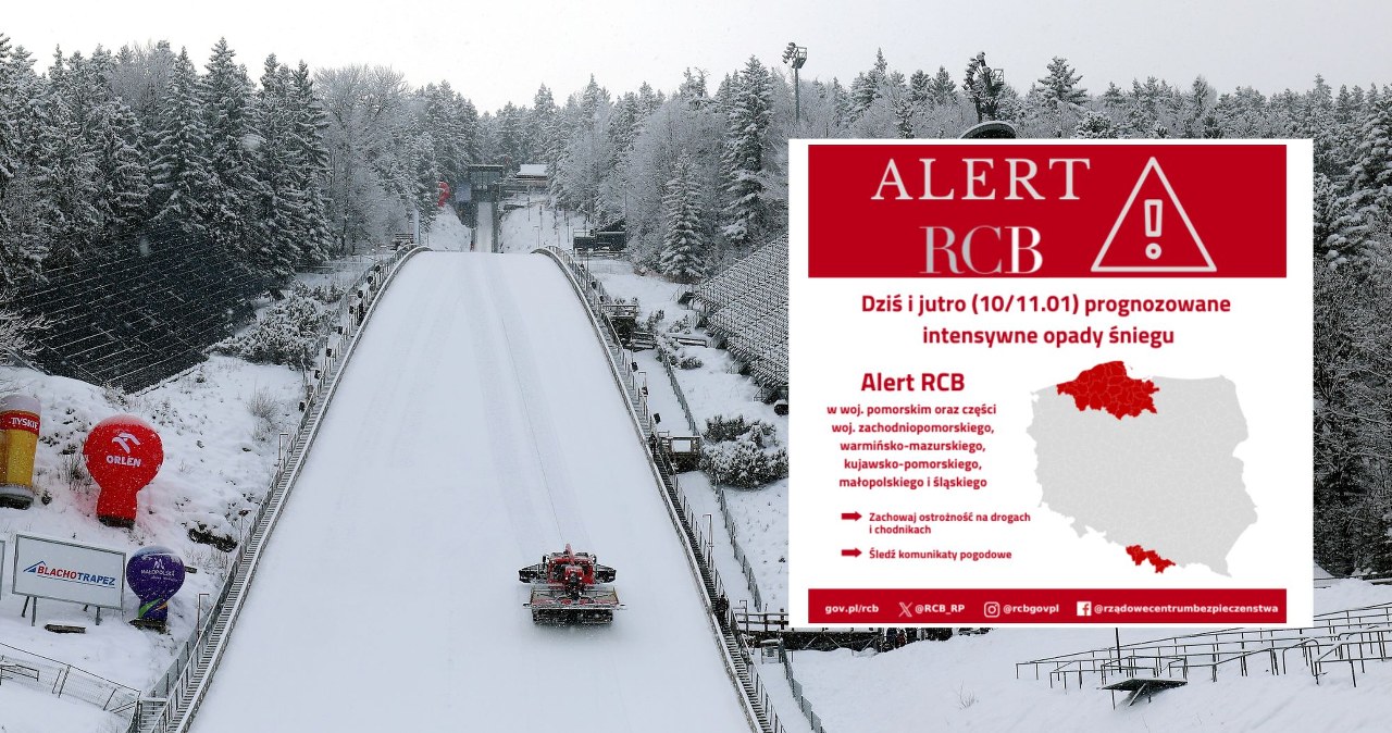 Alert w Zakopanem. Będzie niebezpiecznie, kłopot dla organizatorów PŚ