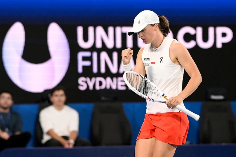 Iga Świątek - Belinda Bencić w finale United Cup. Relacja na żywo