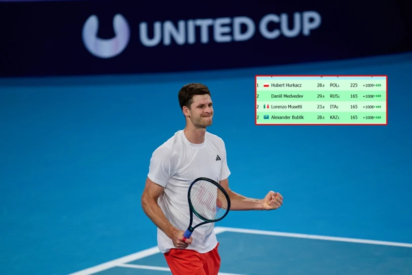 Hurkacz rozbił Amerykanina. Wielki triumf, a to nie koniec. Polak na czele