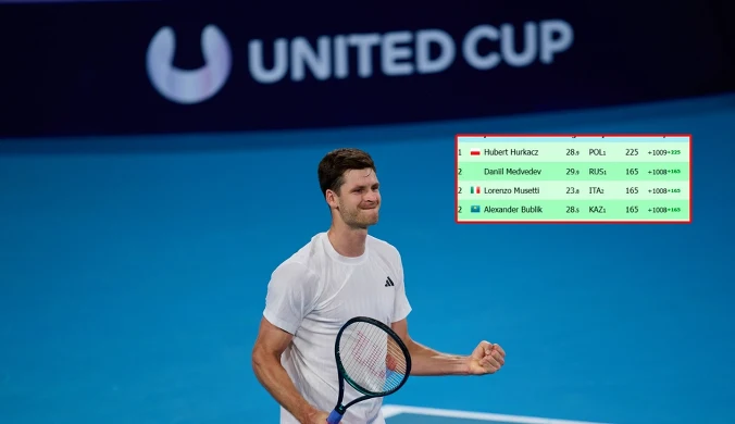 Hurkacz rozbił Amerykanina. Wielki triumf, a to nie koniec. Polak na czele