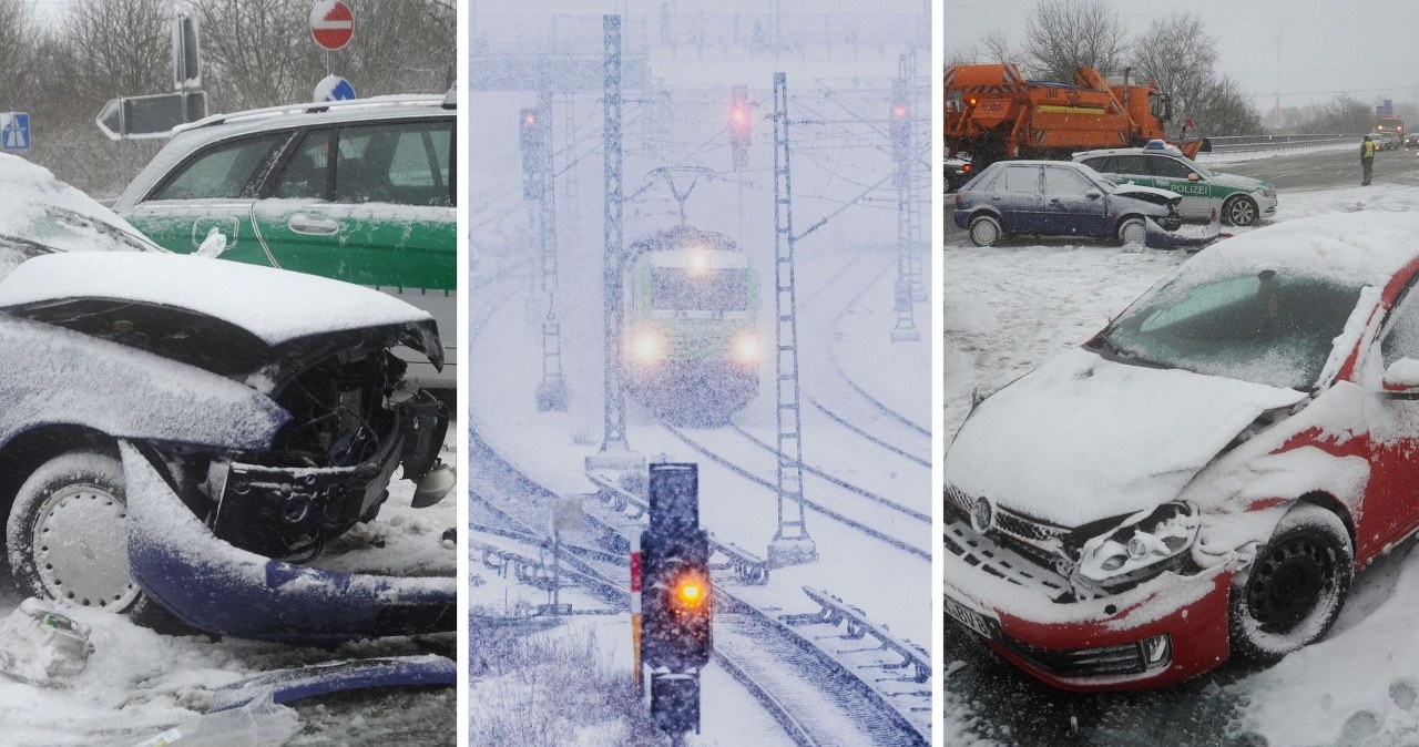 Niemcy sparaliżowane. Stoją pociągi, są ofiary śmiertelne
