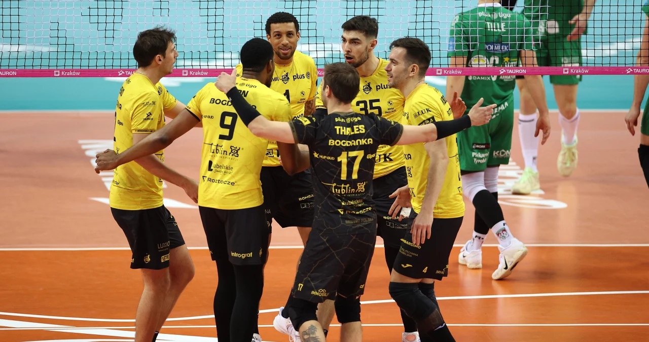 Bogdanka LUK Lublin - Asseco Resovia w finale Tauron Pucharu Polski. Relacja na żywo