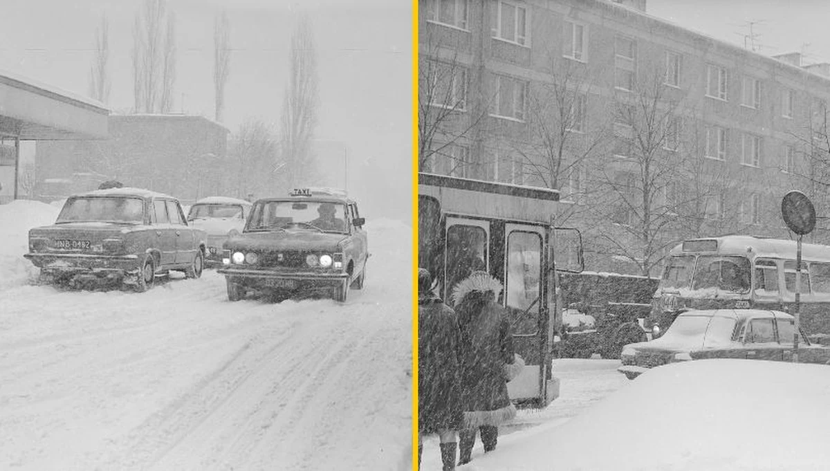 Obfite opady śniegu w wielu miejscach w Polsce i silne mrozy, czyli krajobraz, który w ostatnich latach był raczej rzadkością, przywołuje wspomnienie zimy stulecia - okresu z przełomu z 1978 i 1979 roku, gdy zima dała się Polakom mocno we znaki. "Nam nie trzeba Bundeswehry, bo wystarczy minus cztery" - kpili Polacy z bezradności władz wobec mrozu i śniegu, a rząd apelował o dodatkowe wydobycie węgla.