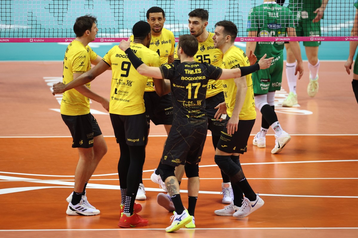 Siatkarze Bogdanki LUK Lublin z Pucharem Polski