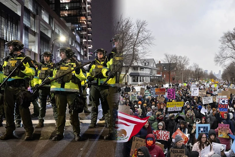 Rząd ściąga do Minnesoty posiłki. Setki funkcjonariuszy w drodze