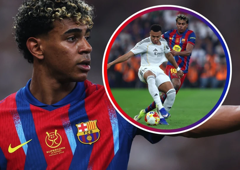 Skandaliczne zachowanie Yamala w końcówce El Clasico. Od razu czerwona kartka