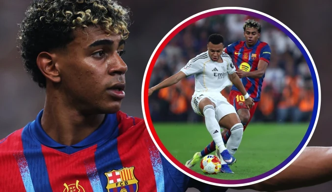 Skandaliczne zachowanie Yamala w końcówce El Clasico. Od razu czerwona kartka